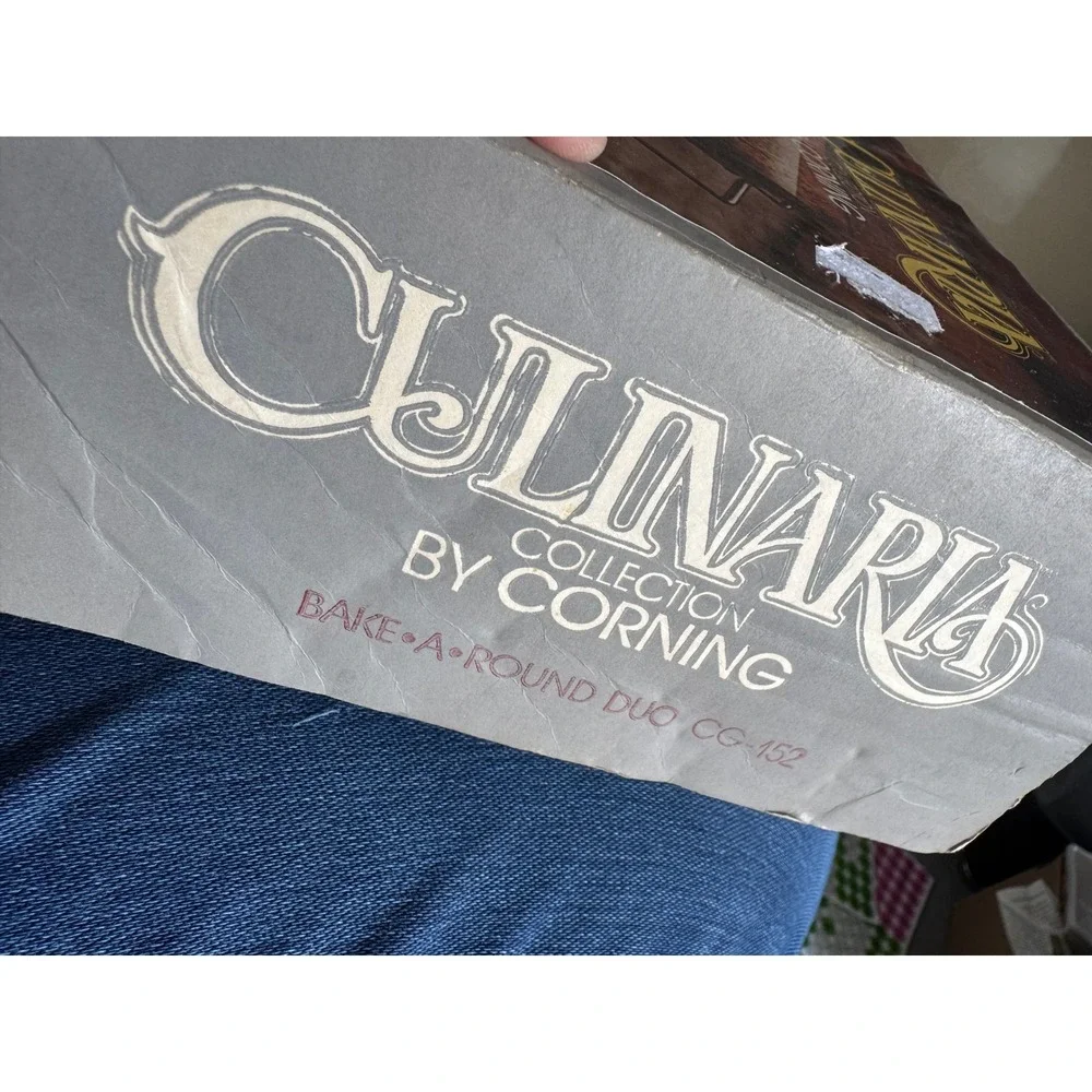 Corning Culinaria‎ Bake Around Duo Bread Baker Glass Tubes Set In Box